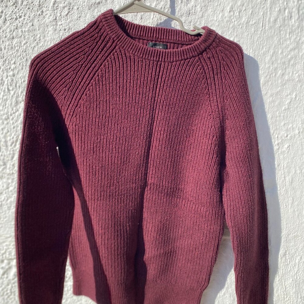 JCREW 100% COTTON CREW NECK SWEATER